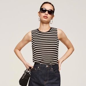 Reformation Plush Relaxed Crew Tank